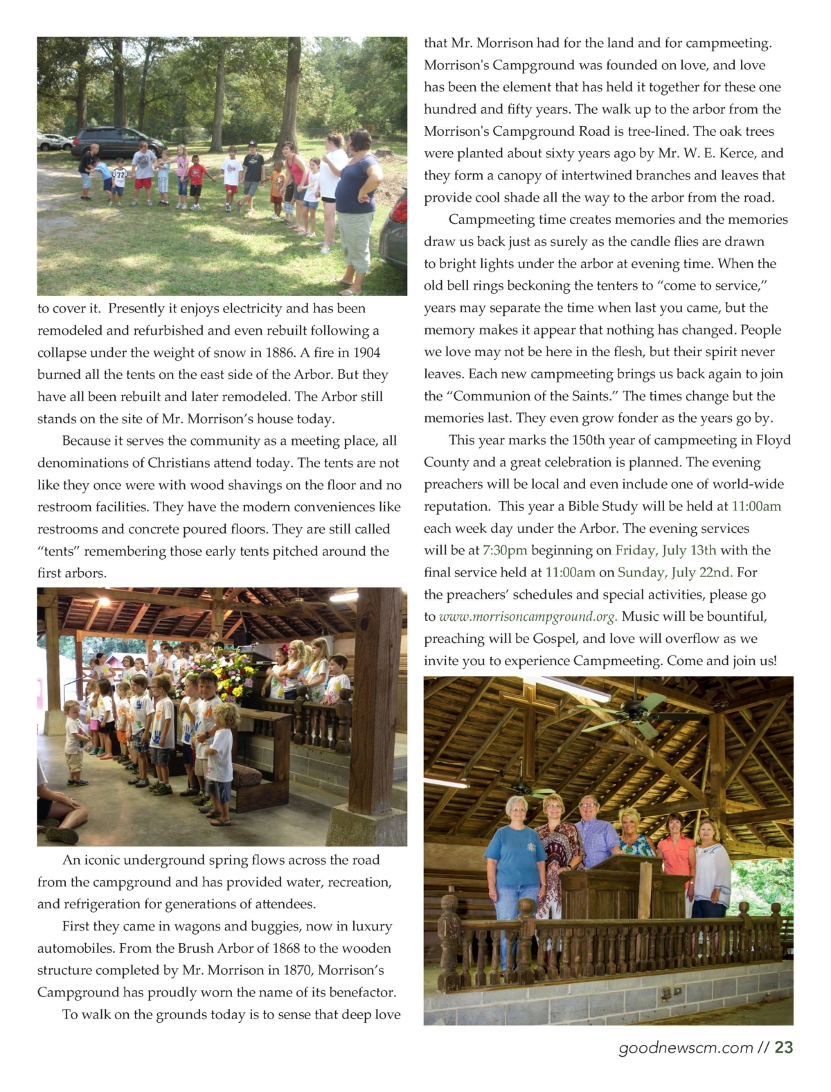 Campground Blog Morrison Campground